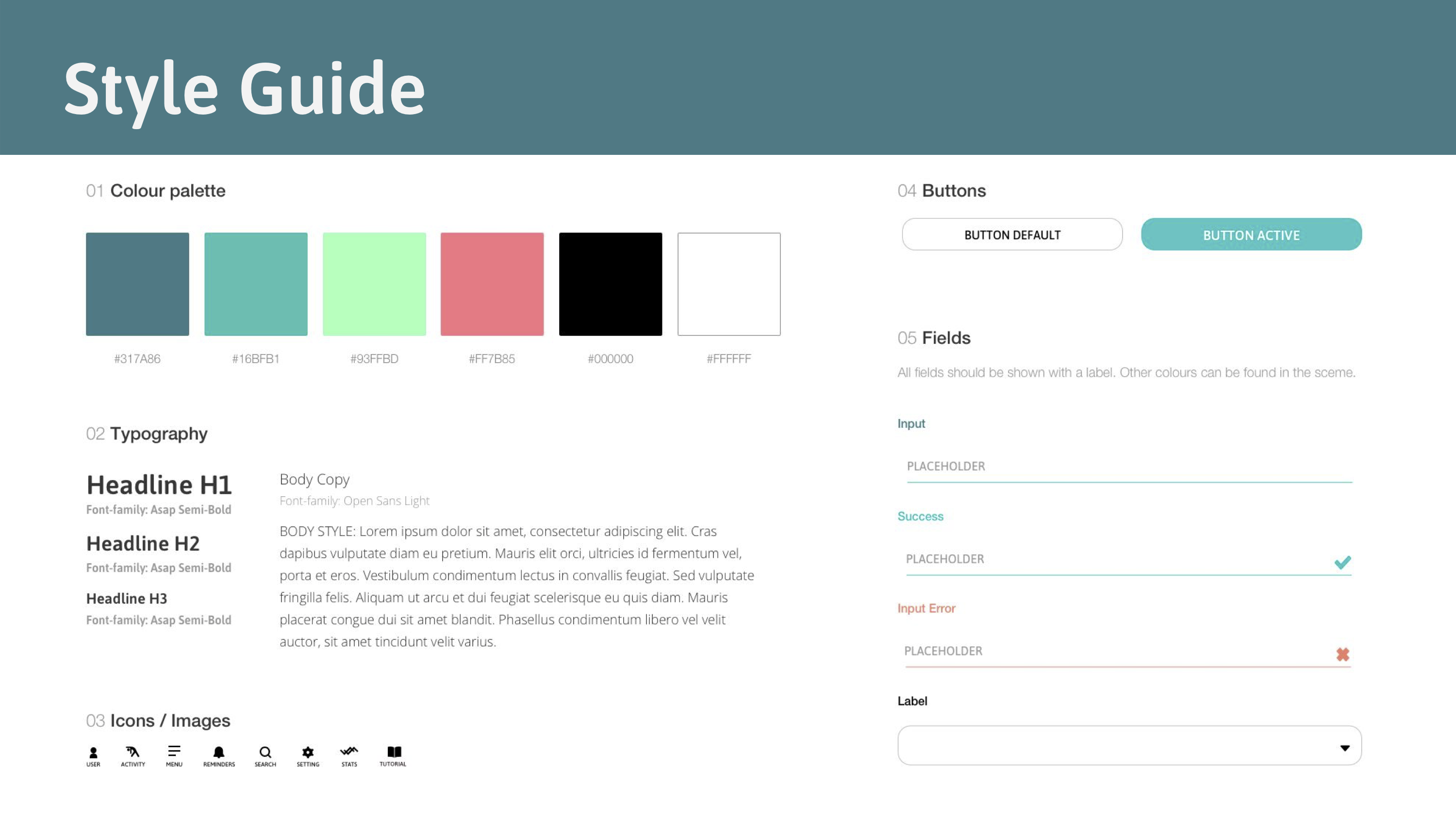 Better Balance - Style Guide
